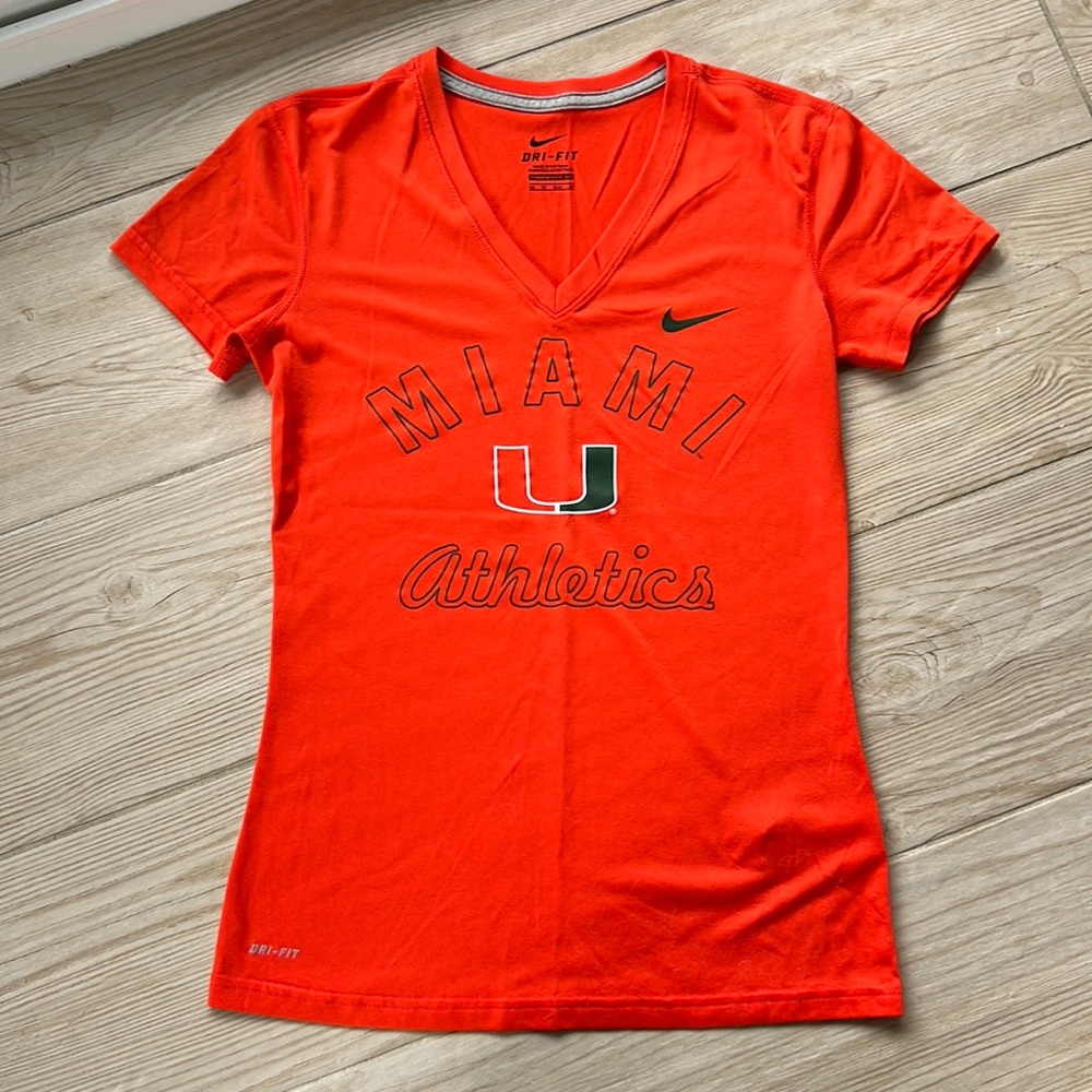 Nike dry fit University of Miami women’s extra small